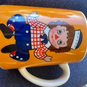 1971 Raggedy Andy Musical Mug